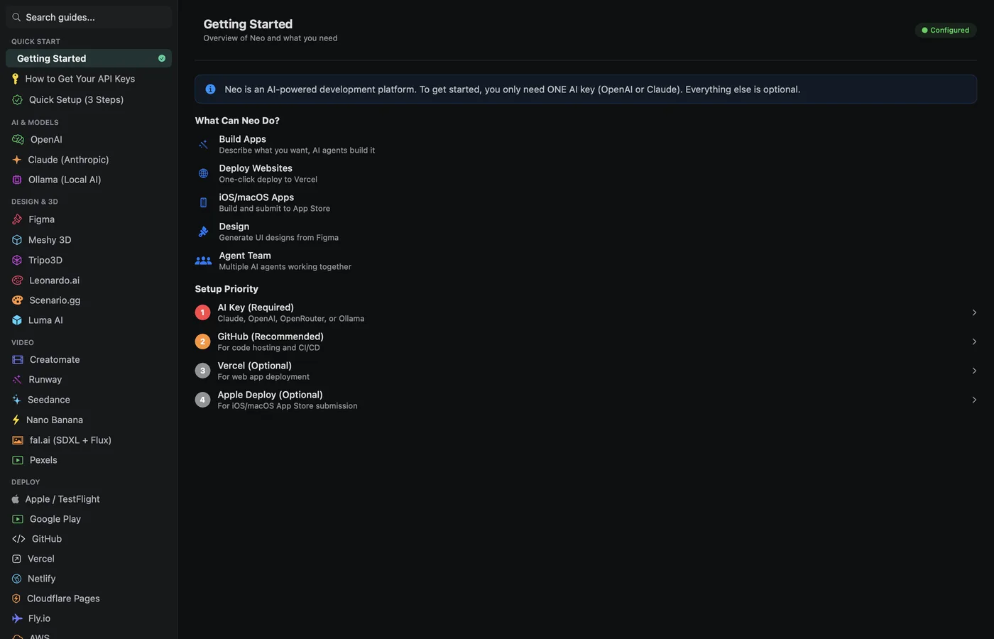 Setup guide